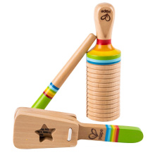 Hape Funny educational simple rhythm wood toys set,rhythm Set
